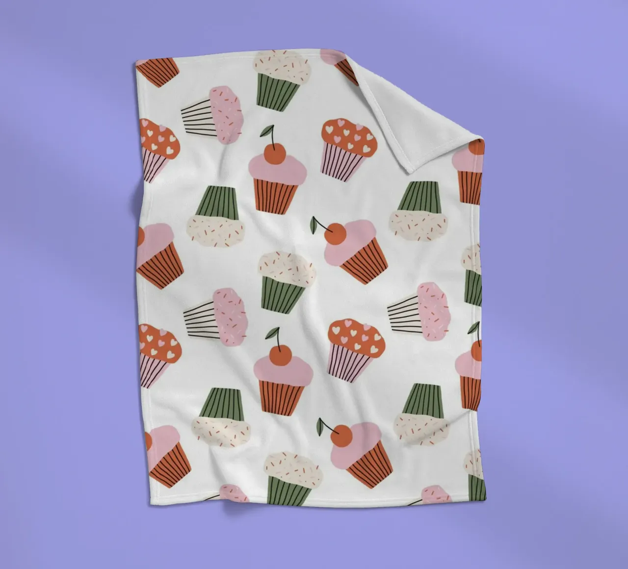 Pattern Love No 16 coperta in pile da treechild