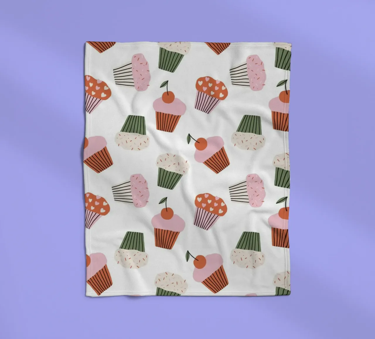 Pattern Love No 16 coperta in pile da treechild