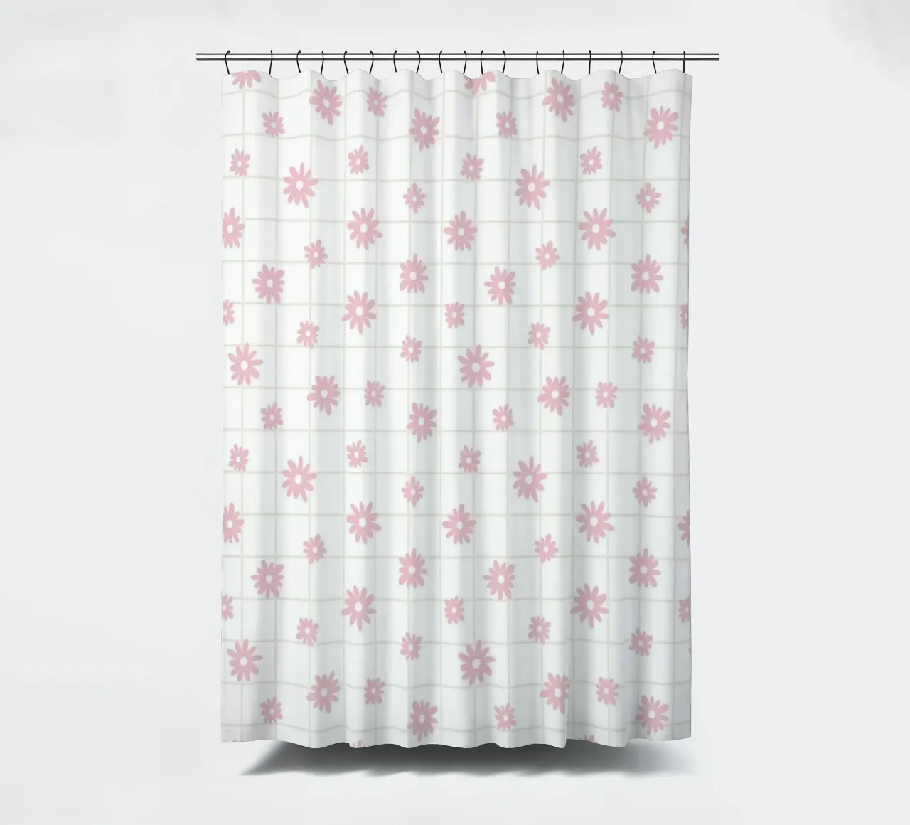 Pattern Love No 17 shower curtain by treechild