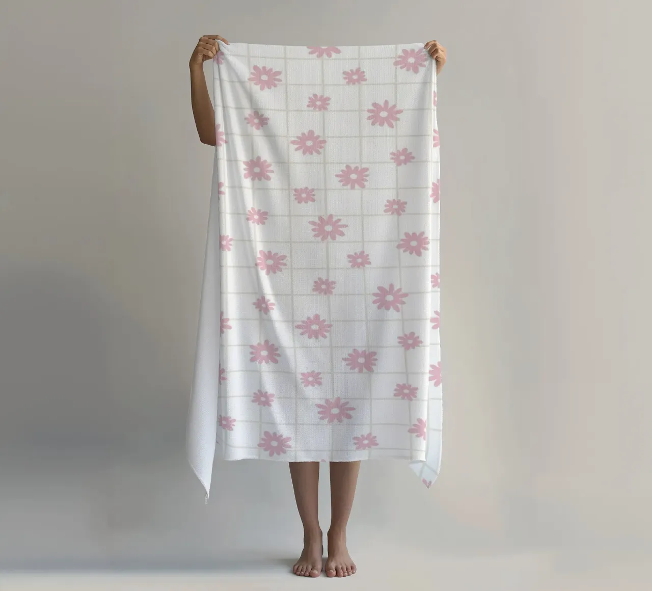 Pattern Love No 17 beach towel by treechild