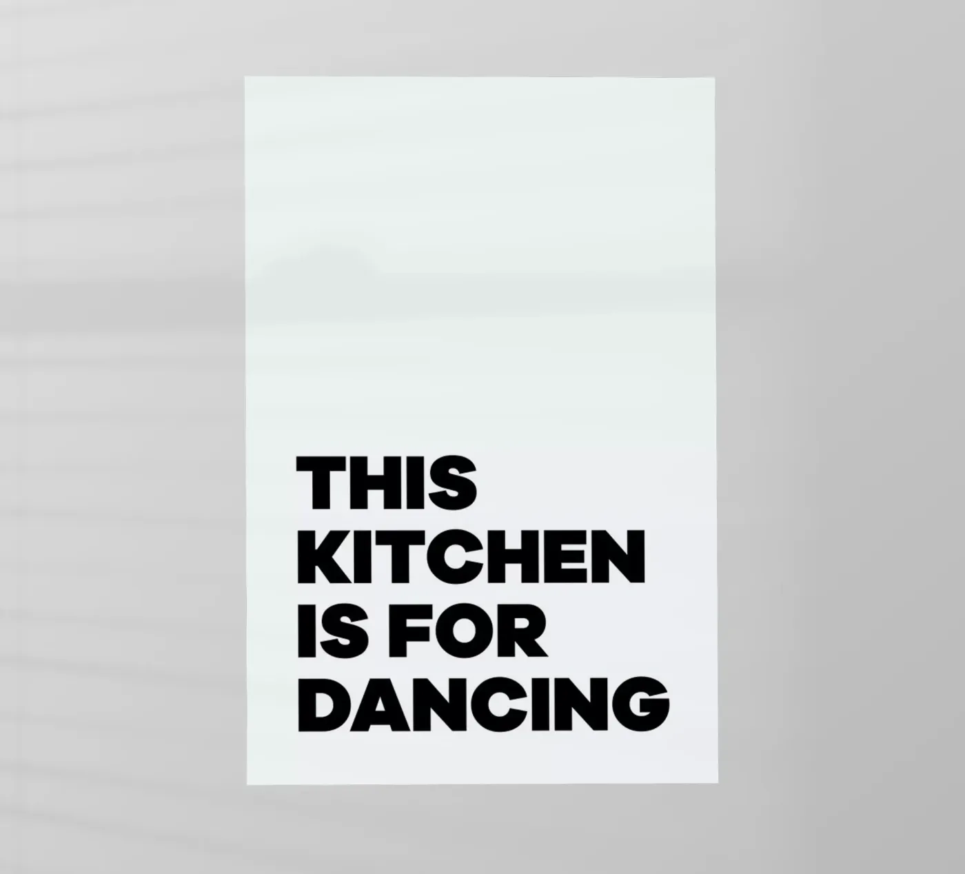 This Kitchen backlit film by Studio One
