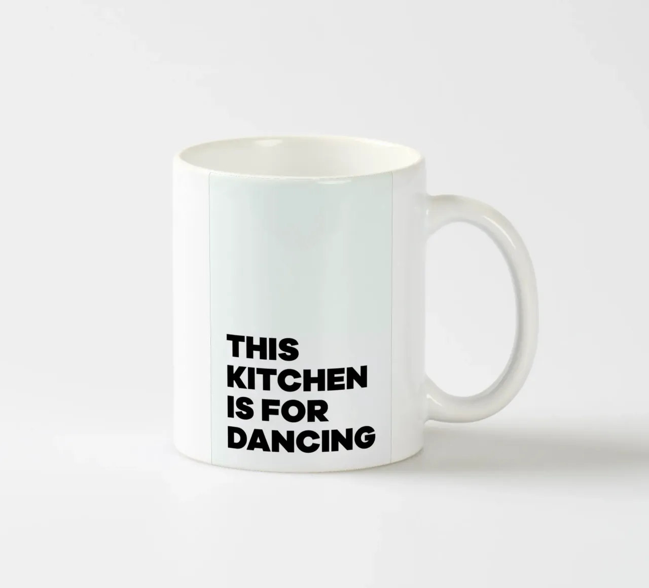 This Kitchen ceramic mug by Studio One