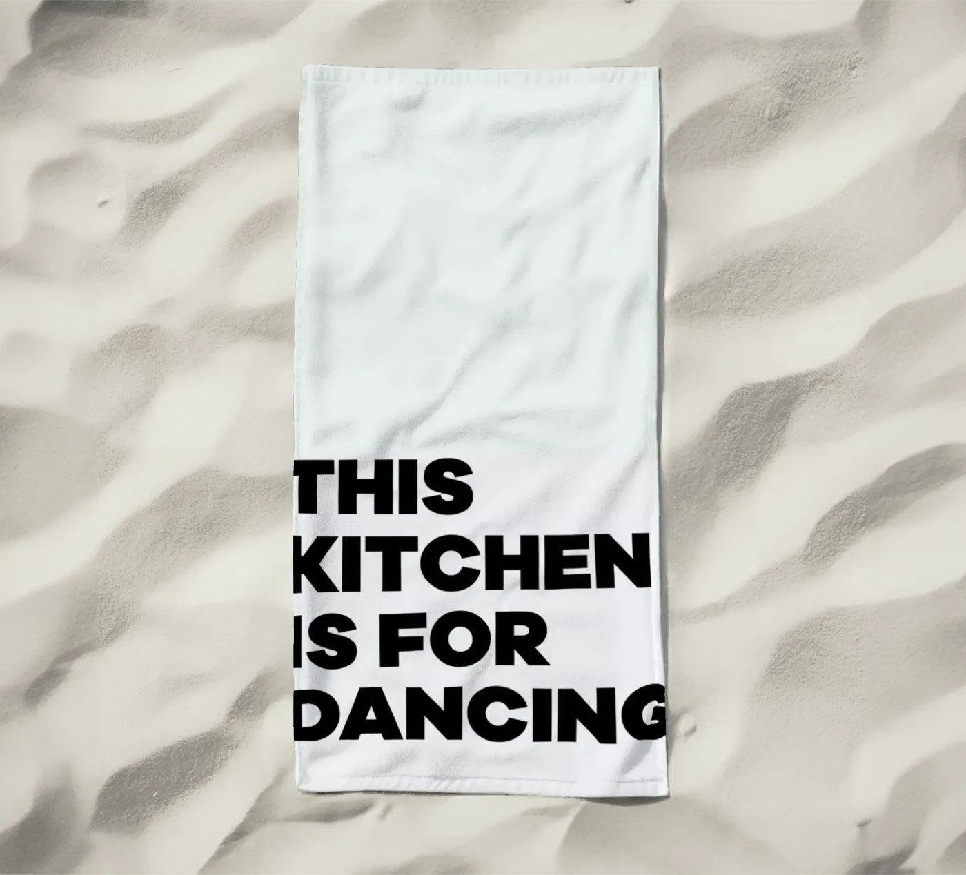 This Kitchen beach towel by Studio One
