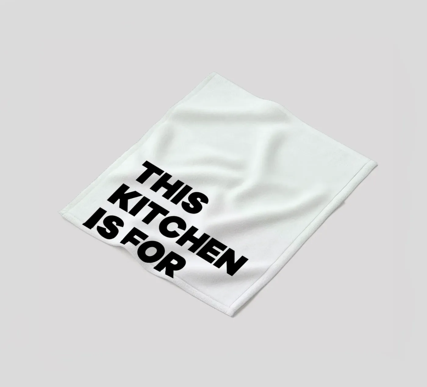 This Kitchen fleece blanket by Studio One