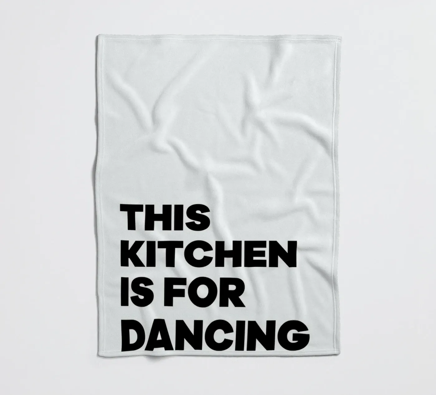 This Kitchen fleece blanket by Studio One