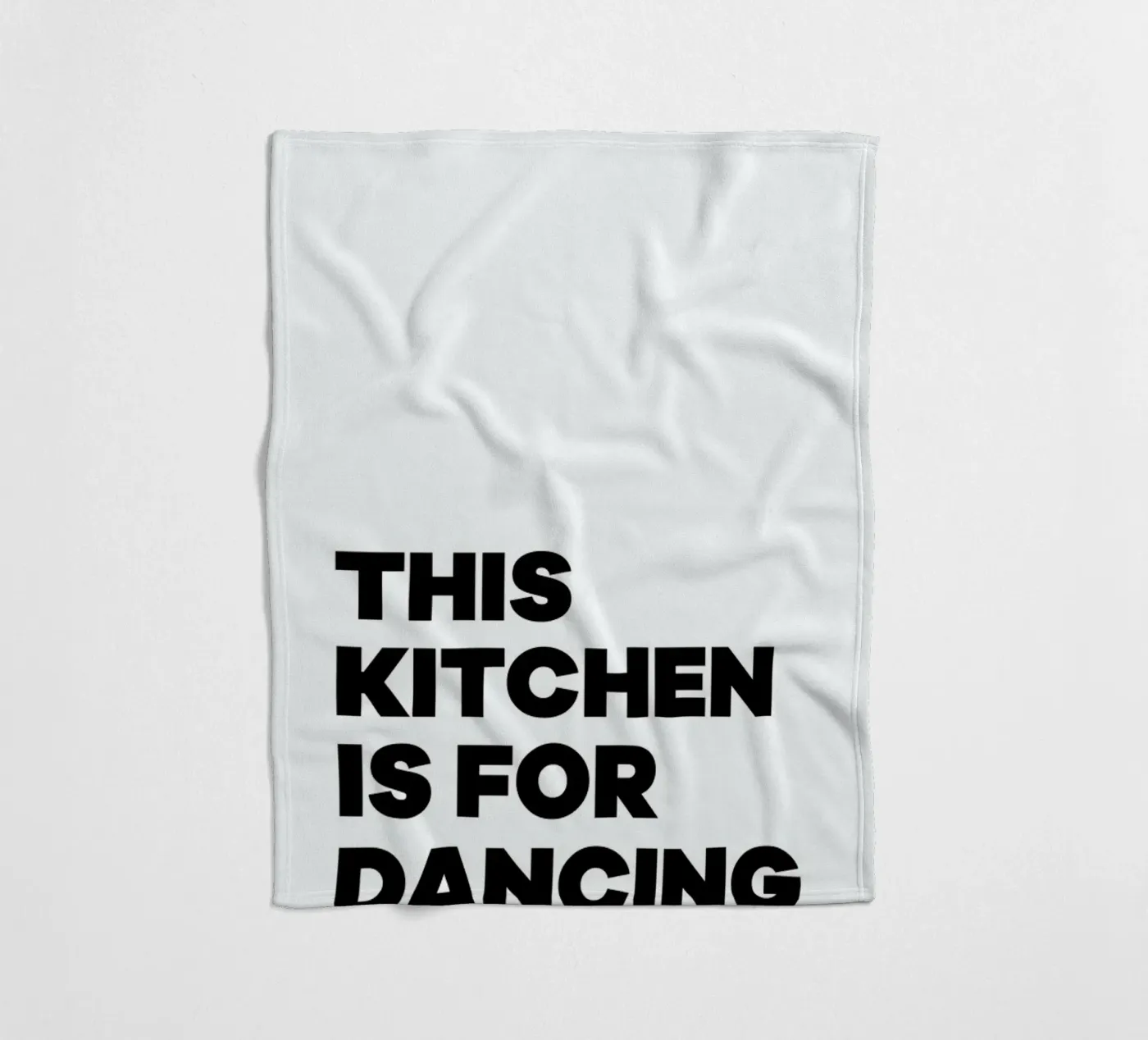 This Kitchen fleece blanket by Studio One