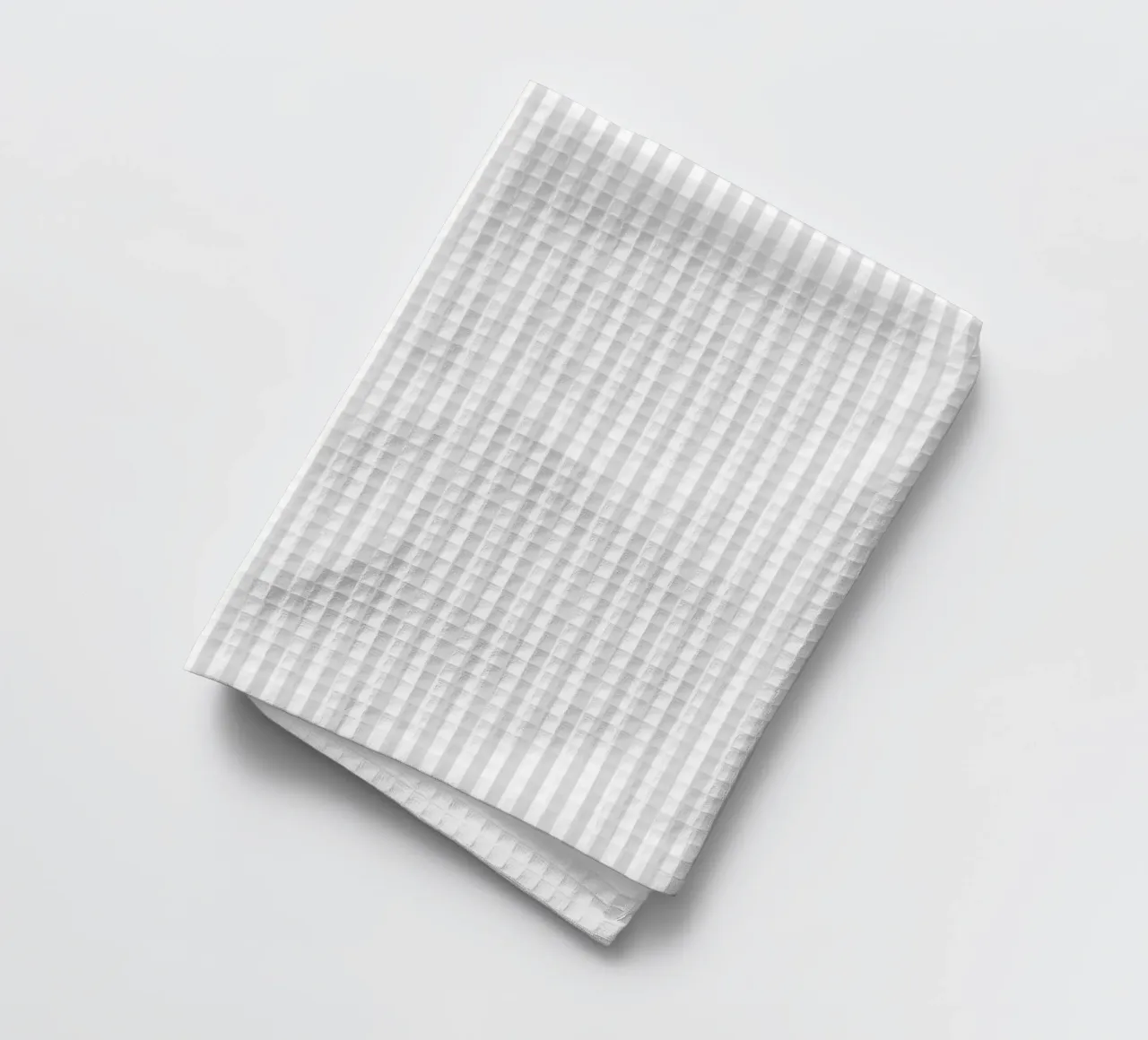 Vertical Light Gray Stripes canovaccio da cucina da apoloprints