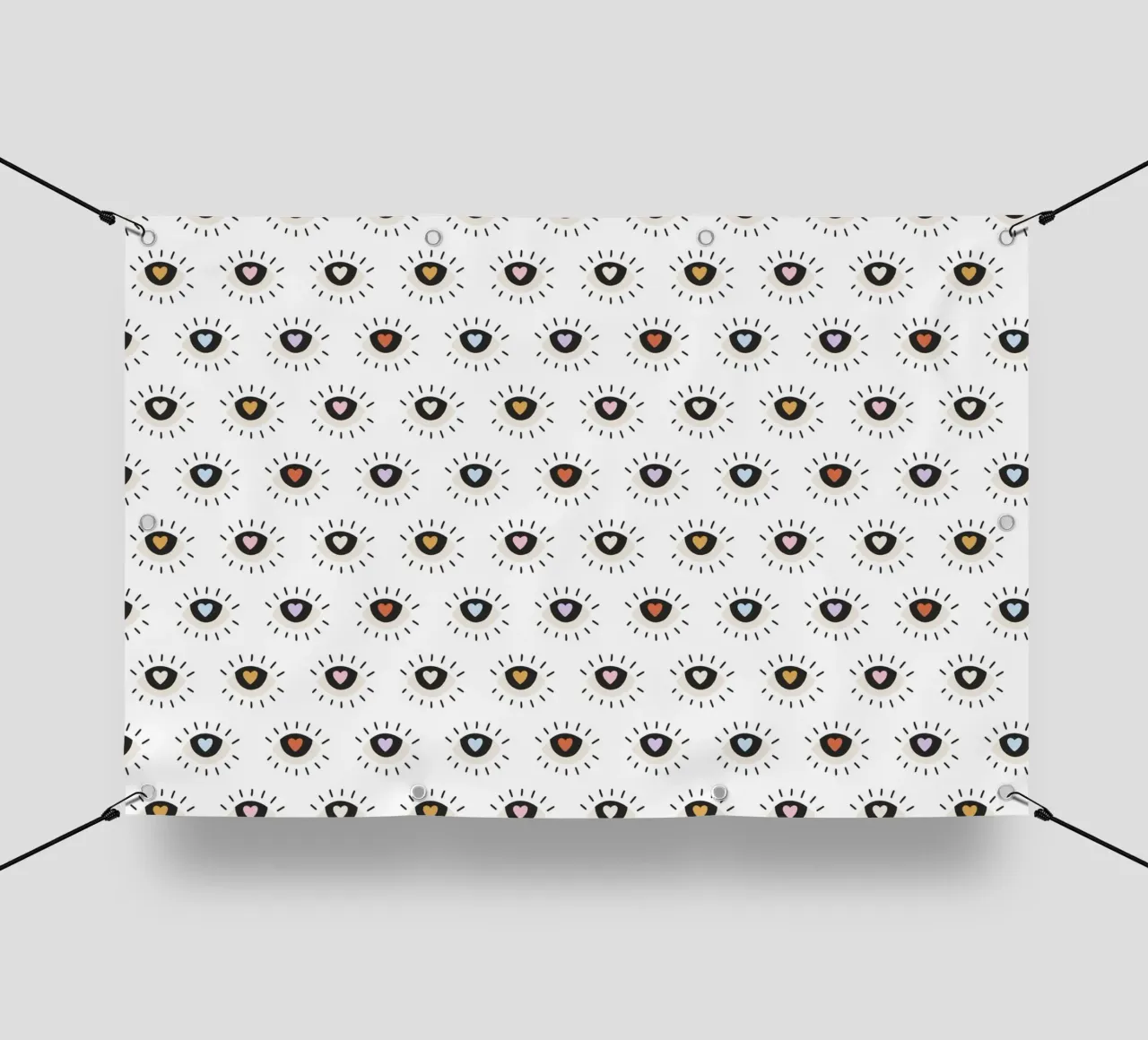 Pattern Love No 18 telo in pvc da treechild