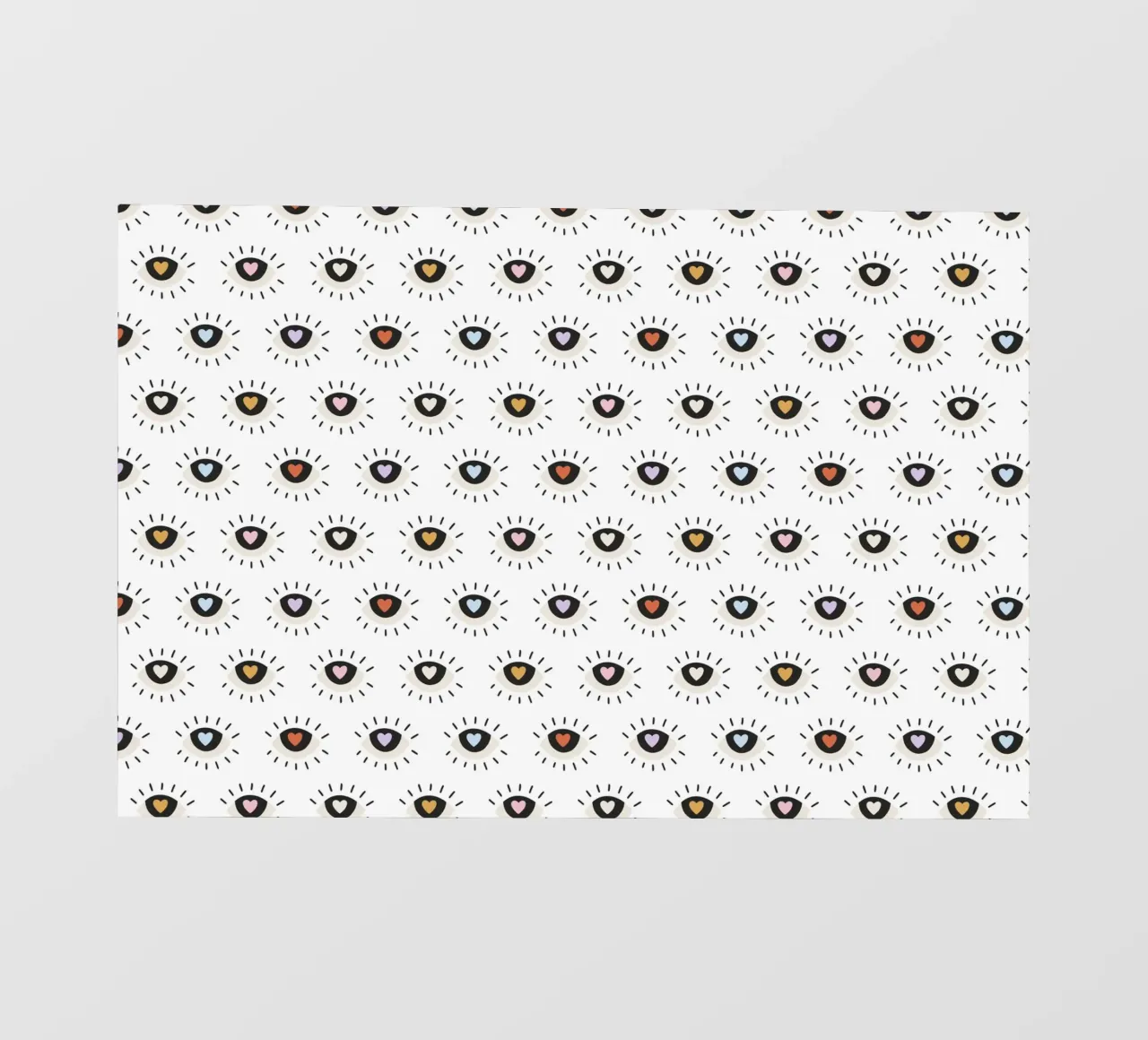 Pattern Love No 18 telo in pvc da treechild