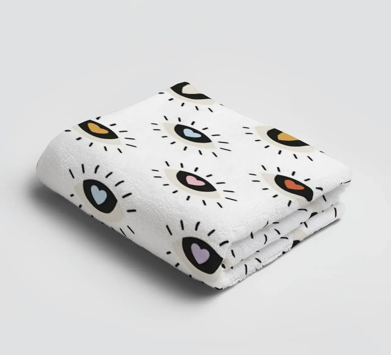 Pattern Love No 18 asciugamano da bagno da treechild