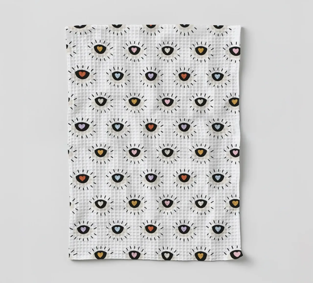 Pattern Love No 18 tea towel by treechild