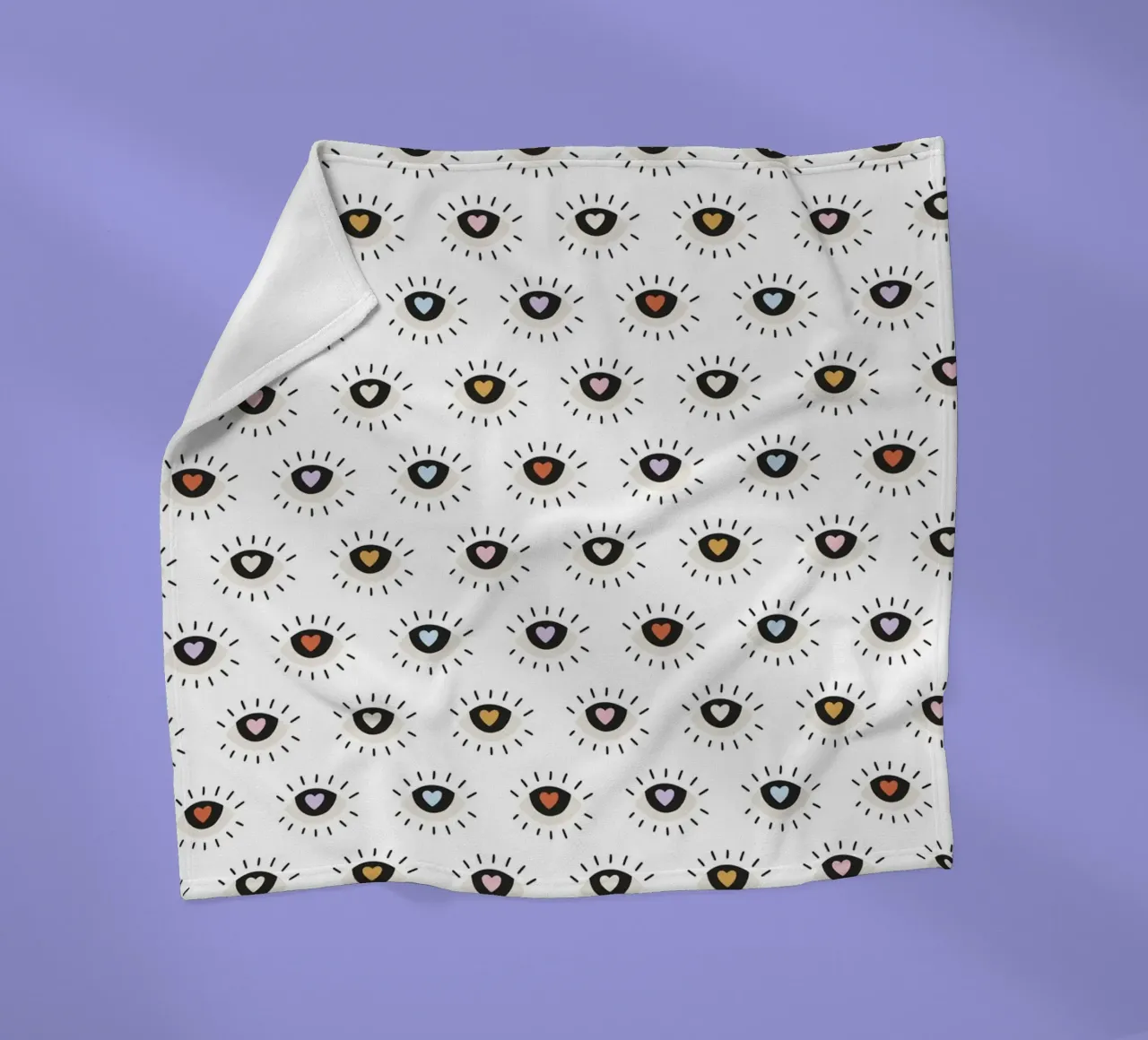 Pattern Love No 18 coperta in pile da treechild