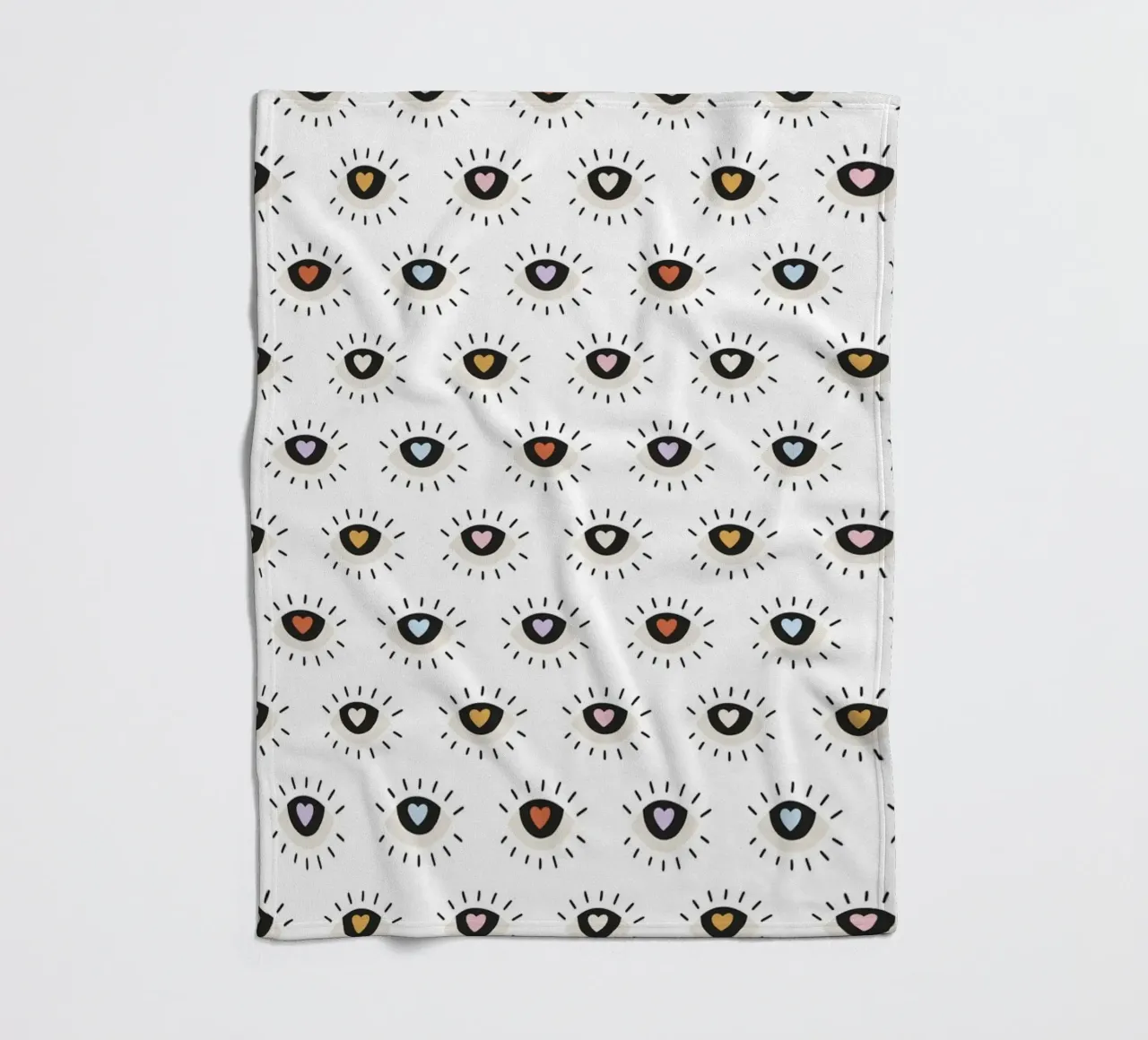 Pattern Love No 18 coperta in pile da treechild