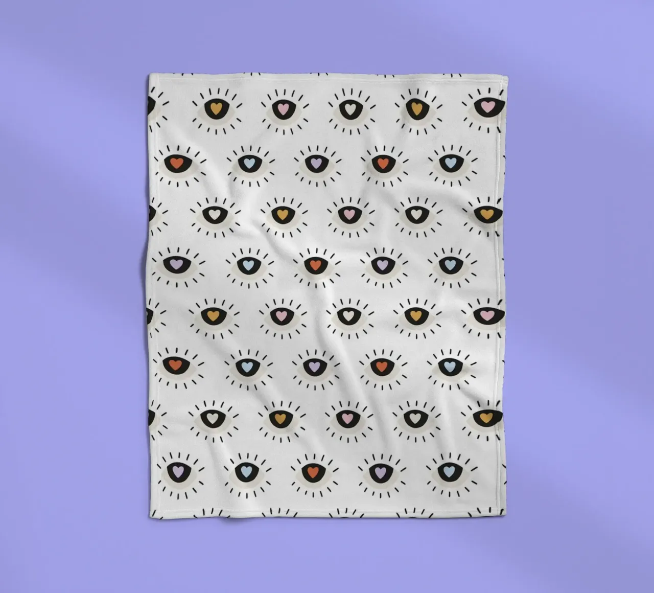 Pattern Love No 18 coperta in pile da treechild