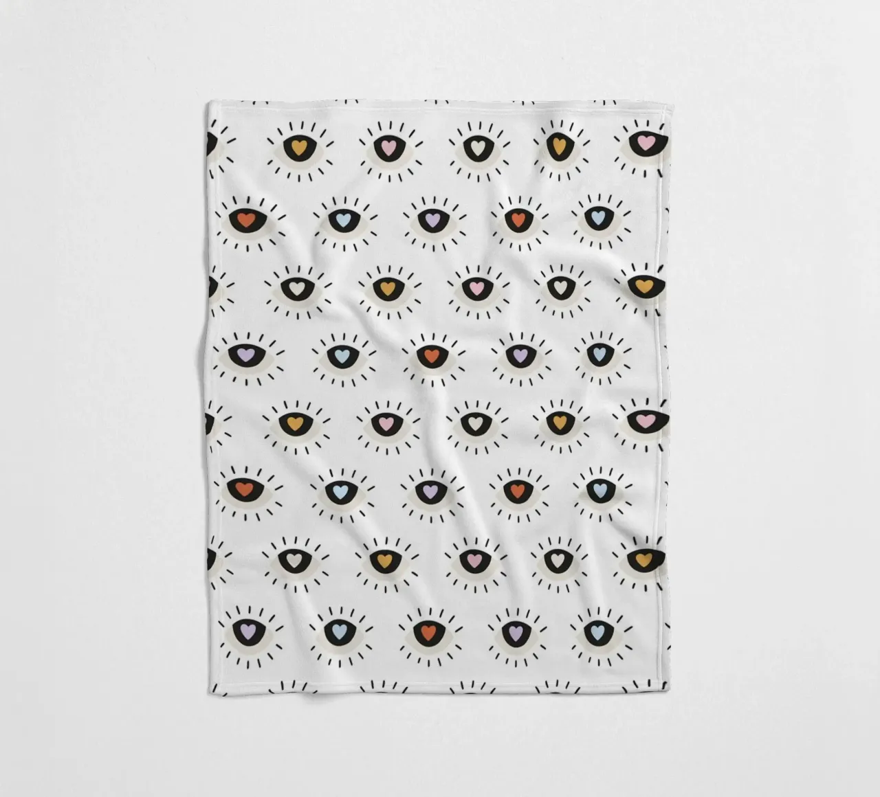 Pattern Love No 18 coperta in pile da treechild