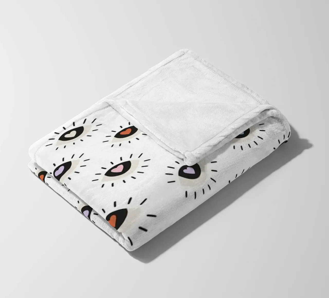 Pattern Love No 18 coperta in pile da treechild