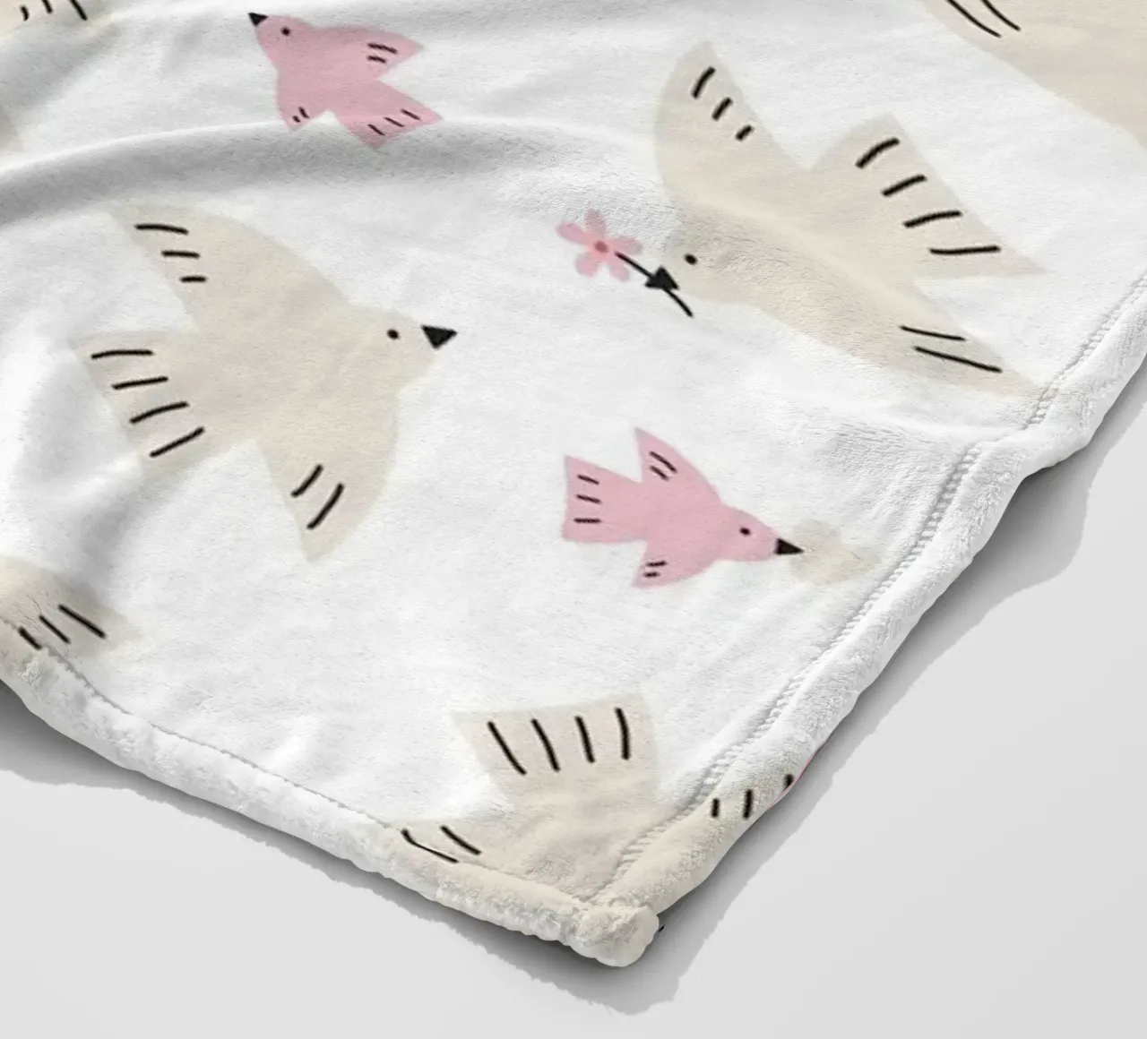 Pattern Love No 19 coperta in pile da treechild