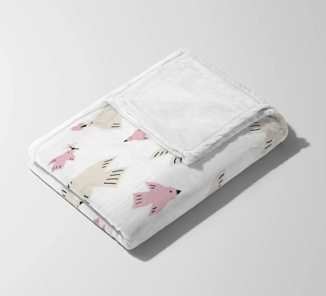Pattern Love No 19 coperta in pile da treechild