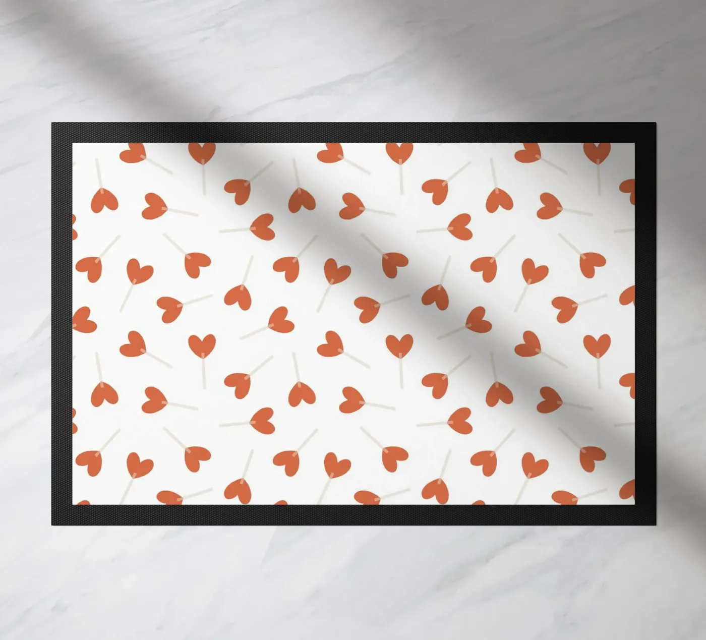 Pattern Love No 21 deurmat van treechild