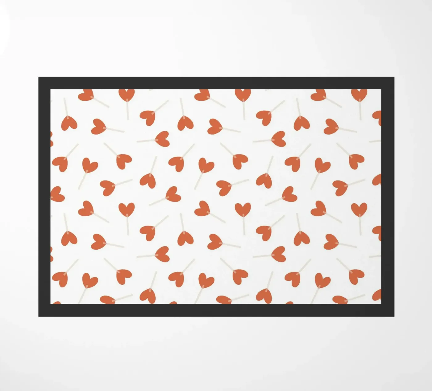 Pattern Love No 21 deurmat van treechild