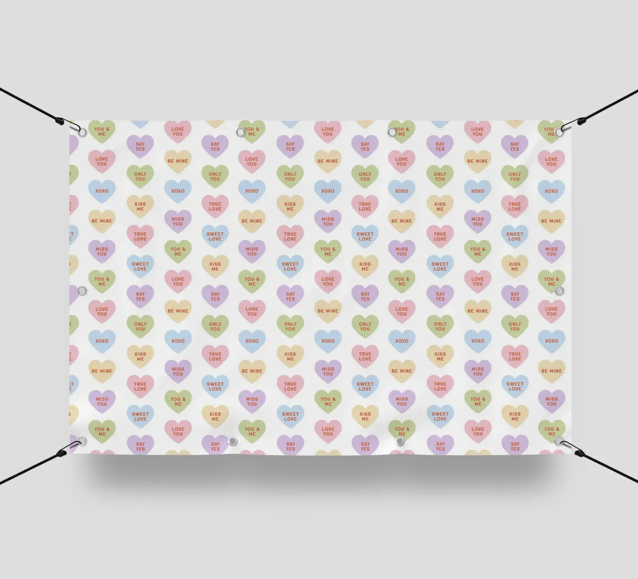 Pattern Love No 23 telo in pvc da treechild