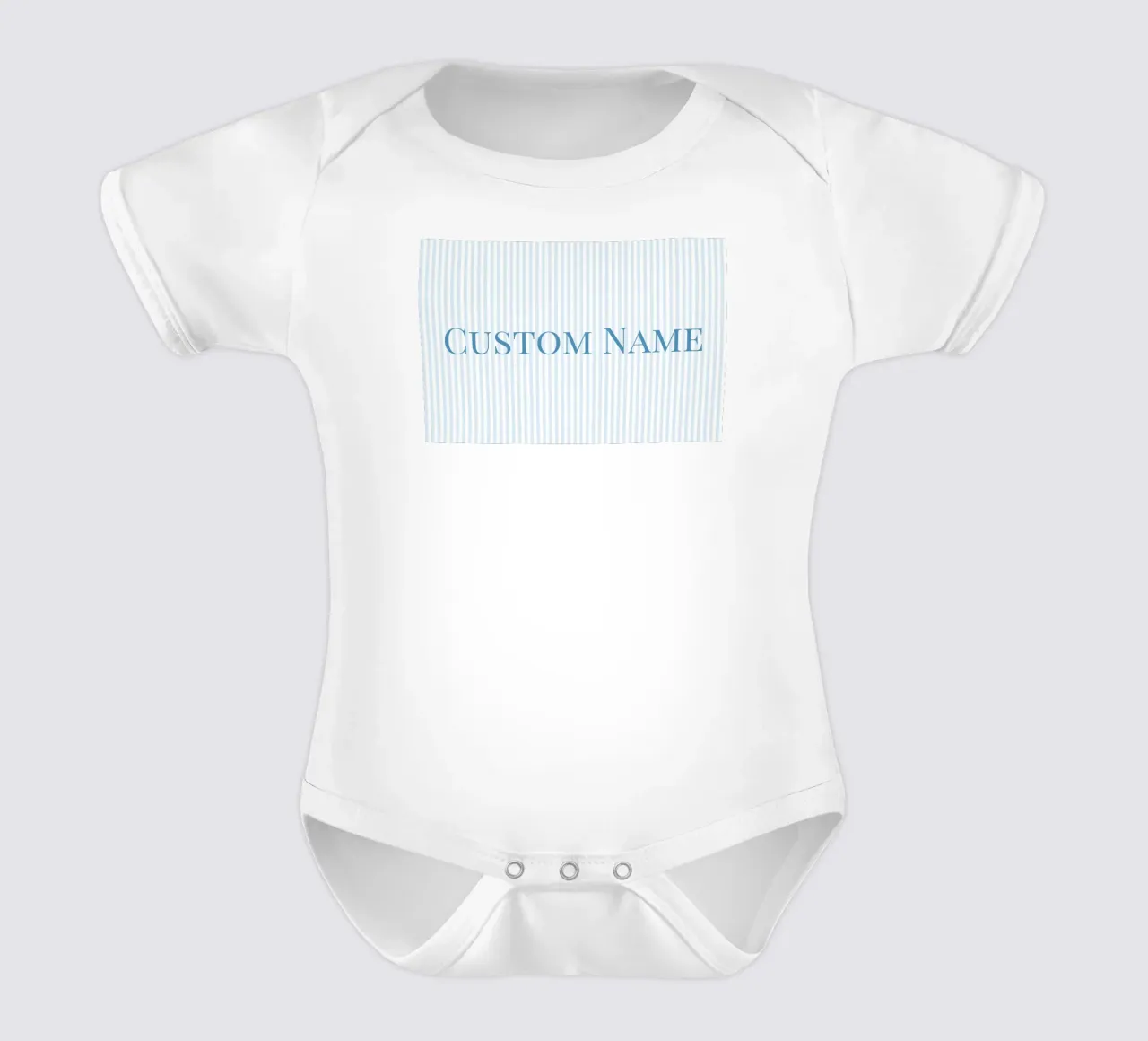 Nursery Custom Name babyrompertje korte mouwen van apoloprints