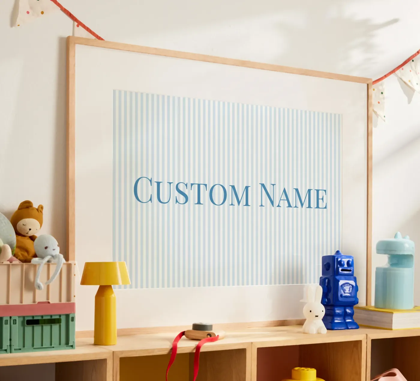 Nursery Custom Name poster da Apolo Prints