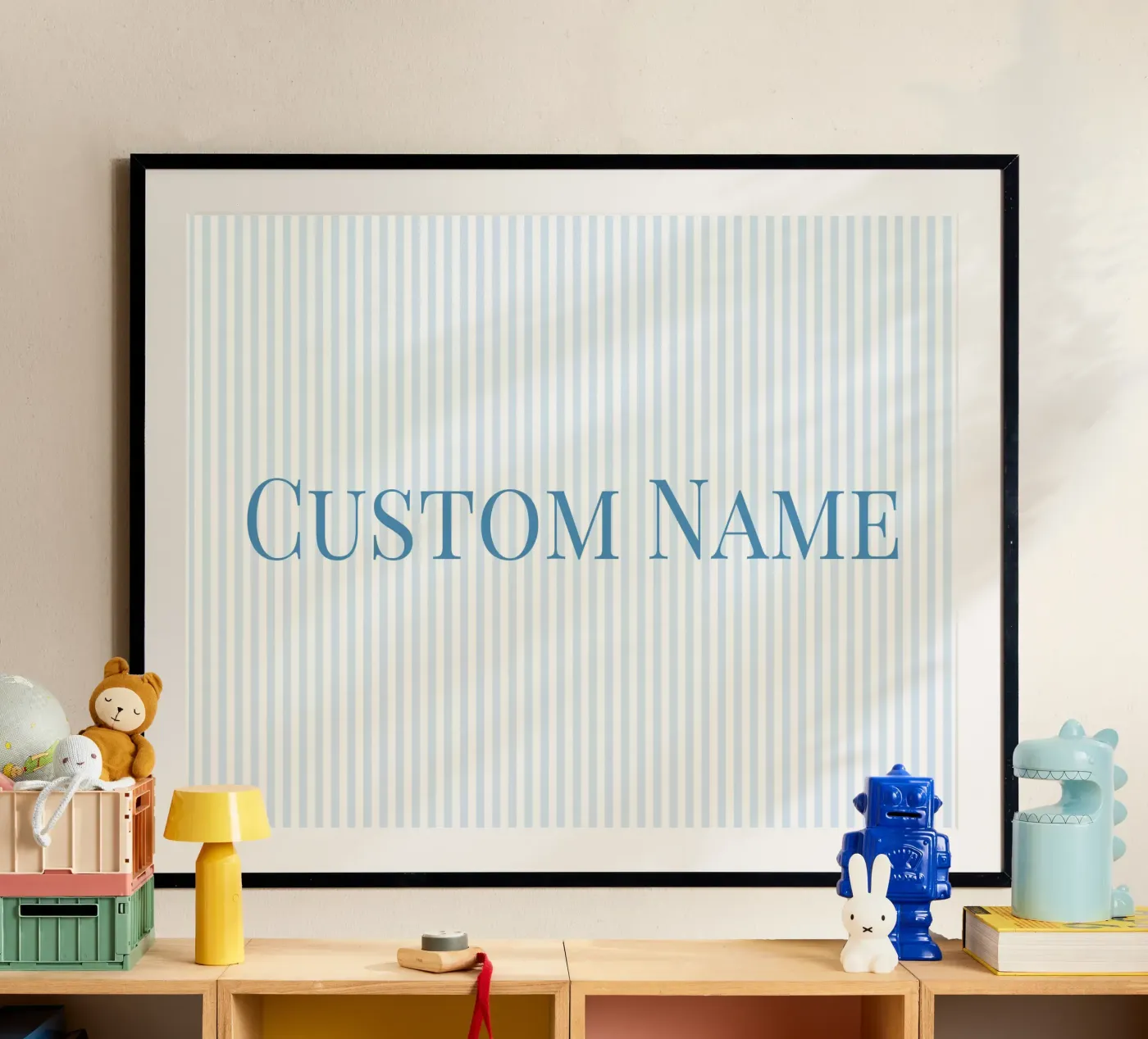 Nursery Custom Name poster da Apolo Prints
