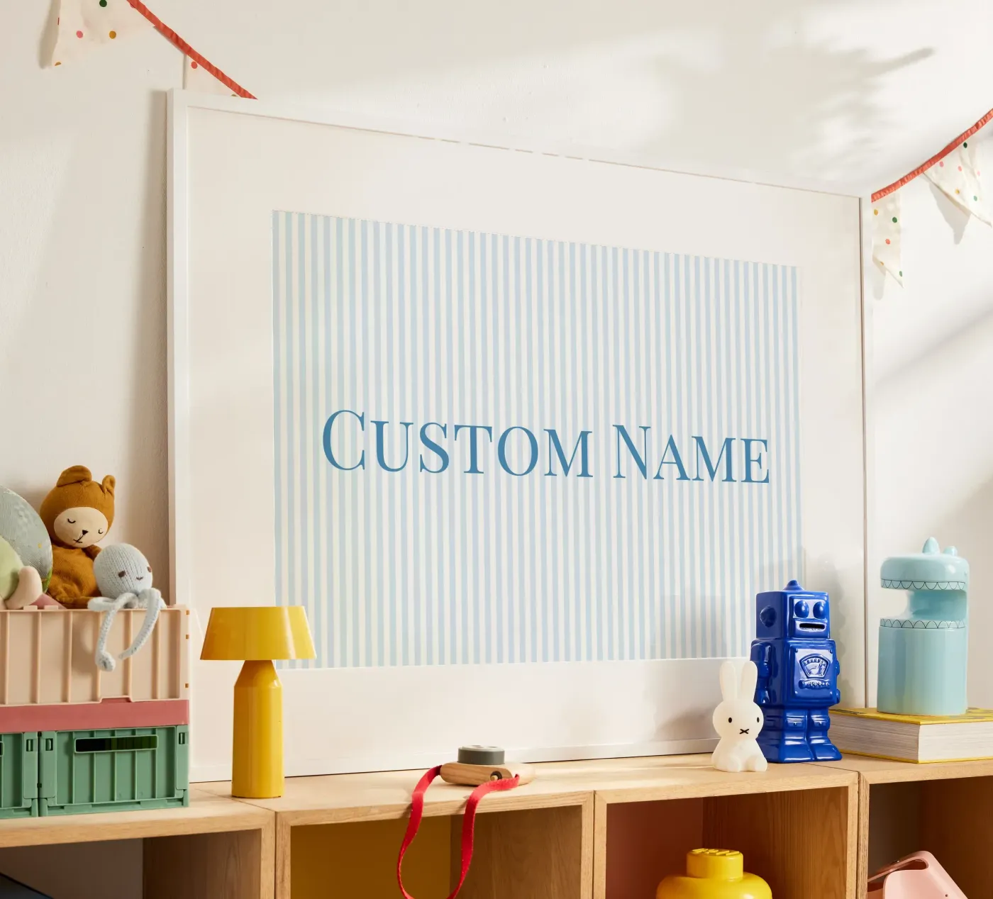Nursery Custom Name poster da Apolo Prints