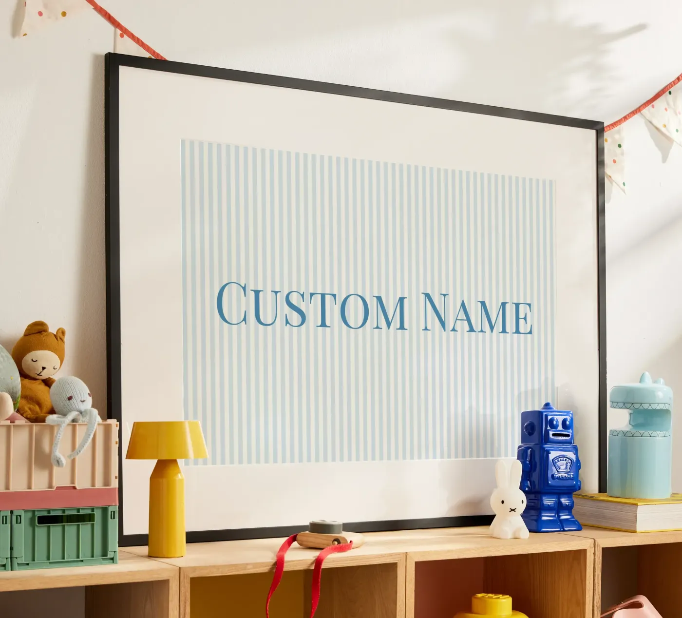 Nursery Custom Name poster da Apolo Prints