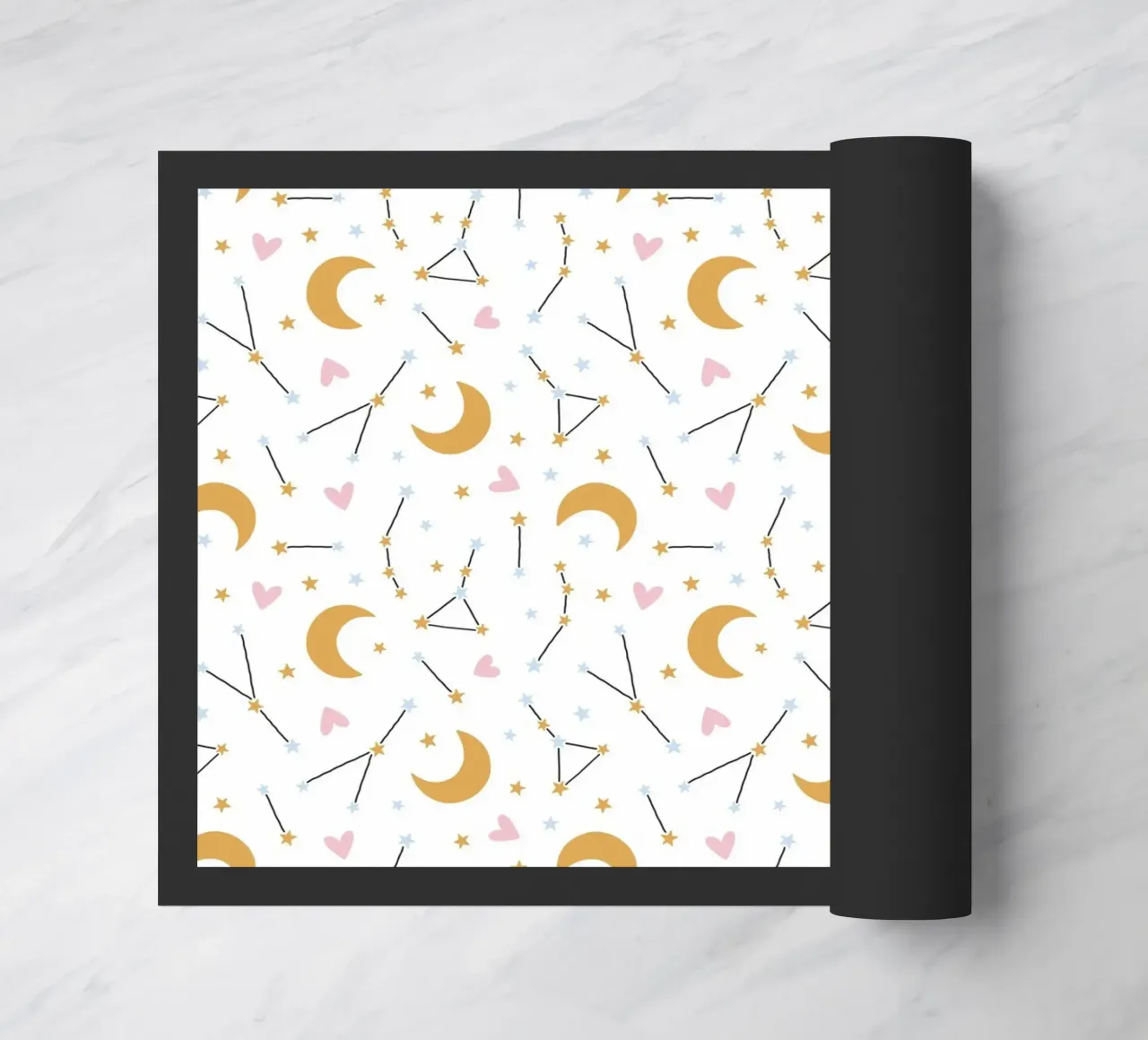 Pattern Love No 28 Fußmatte von treechild