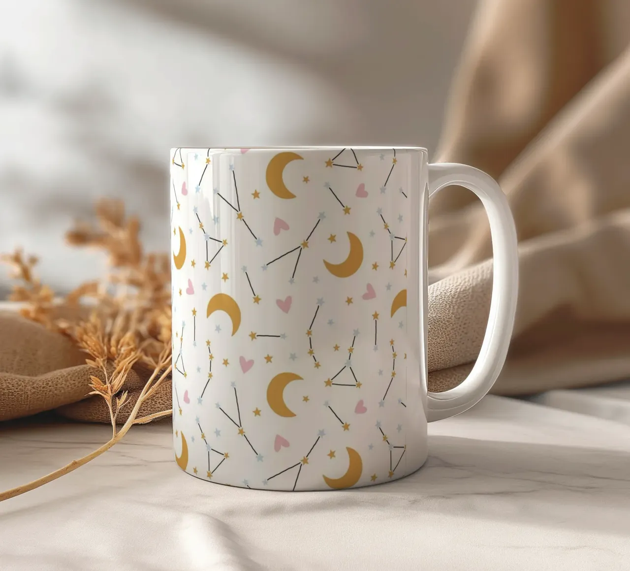 Pattern Love No 28 tazza in ceramica da treechild