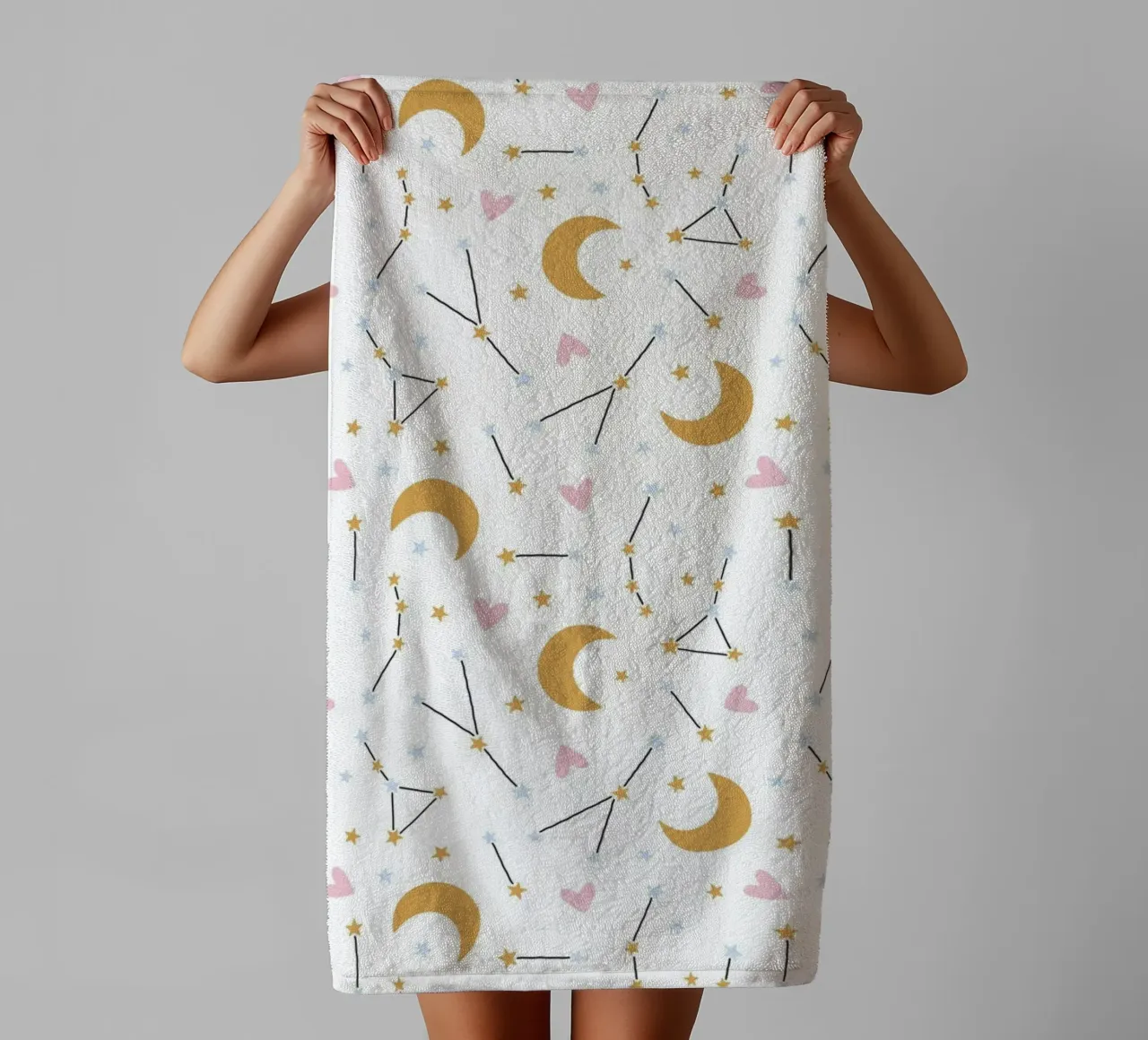 Pattern Love No 28 asciugamano da bagno da treechild