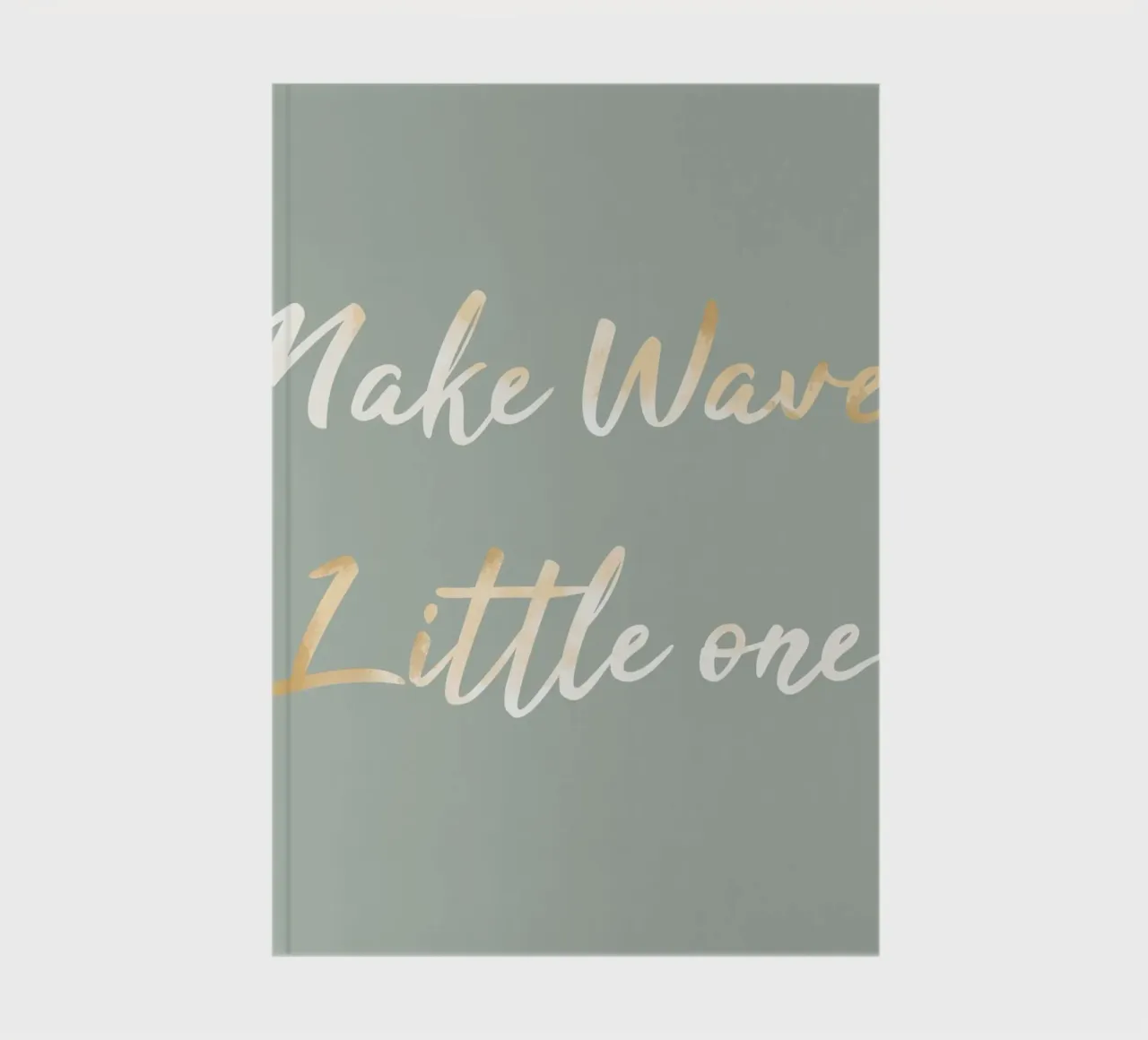 Make Waves little One Citazione per la camera dei bambini diario da Urchin Bay Art