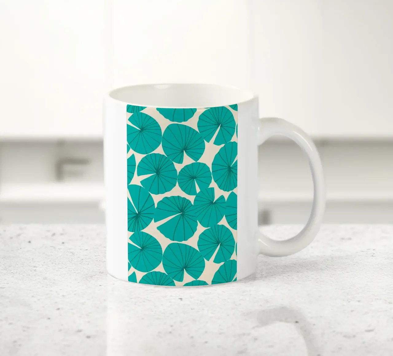 Ninfea tazza in ceramica da Green