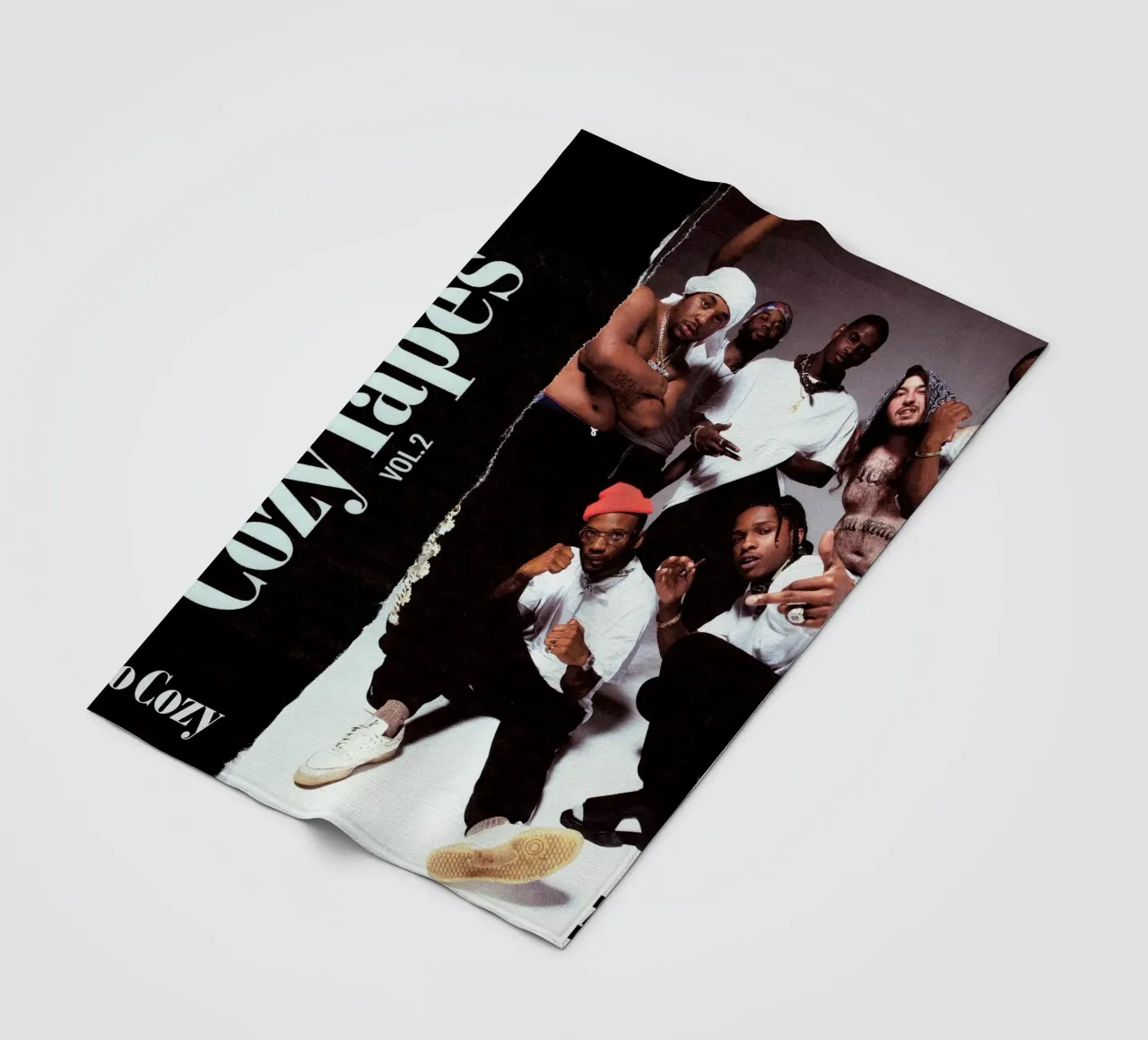 Asap Mob vol 2 fleece blanket by Green