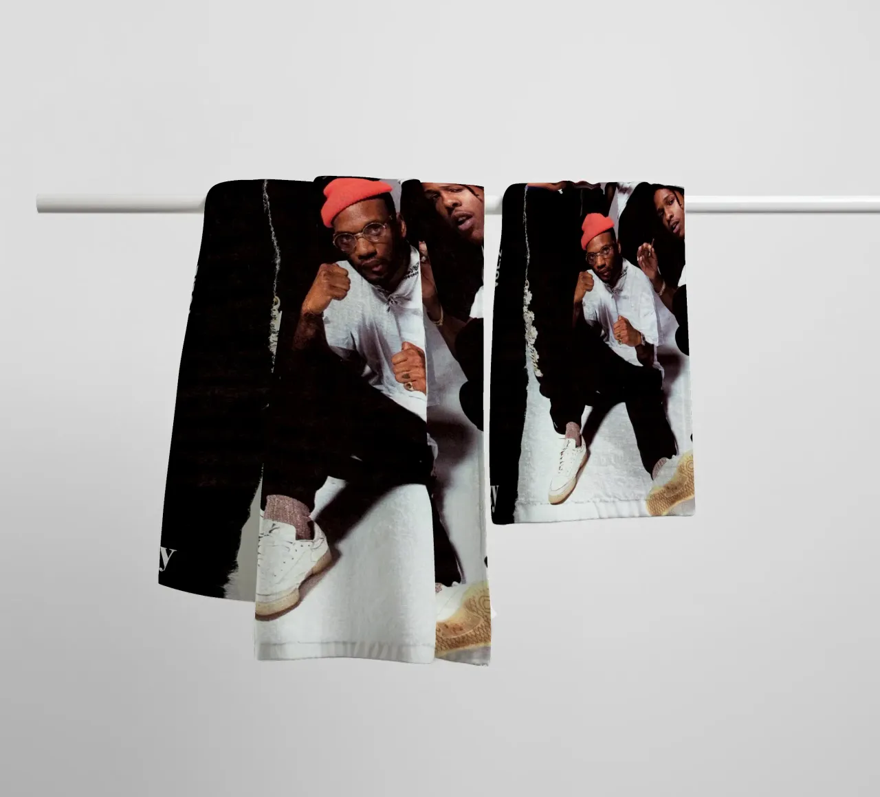 Asap Mob vol 2 asciugamano da bagno da Green