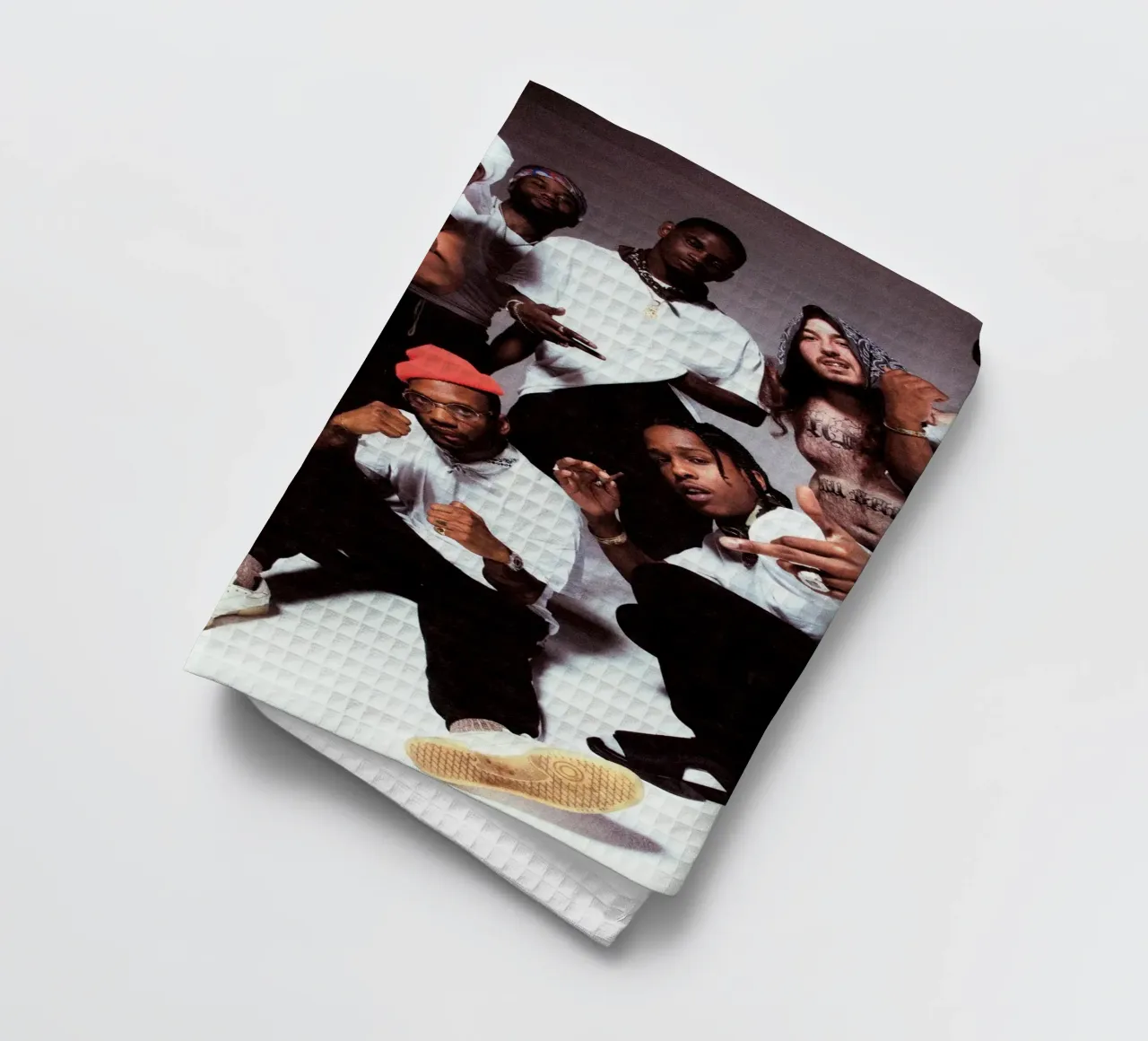Asap Mob vol 2 tea towel by Green