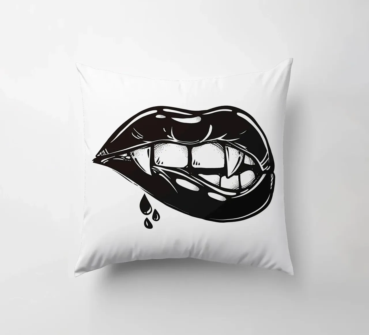 labbra da vampiro cuscino da Green