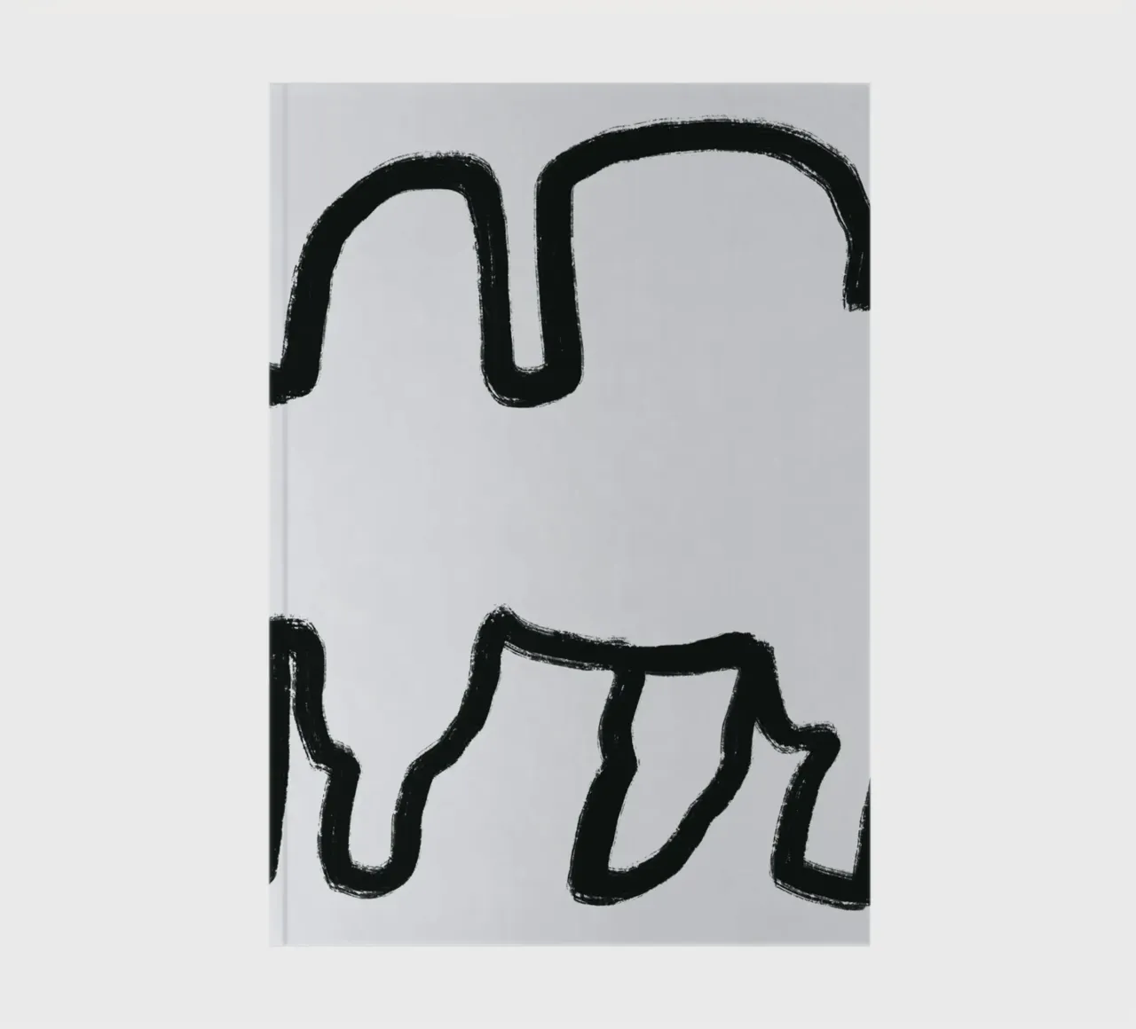 Camel outline minimalist notebook by Little Dean