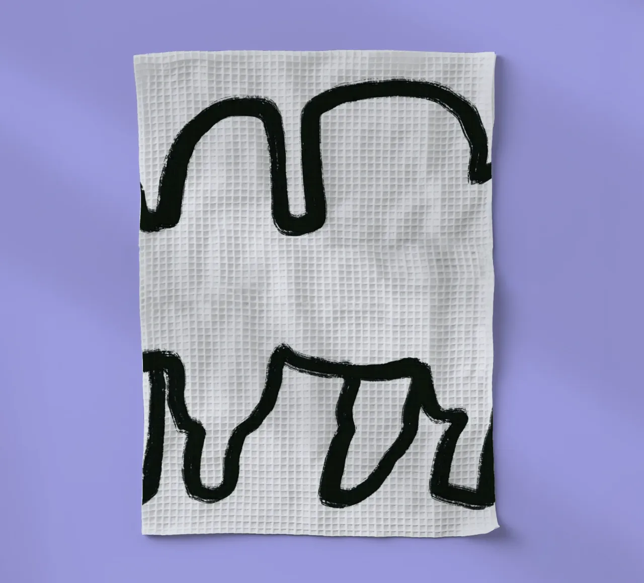 Contour camel minimaliste torchon de Little Dean