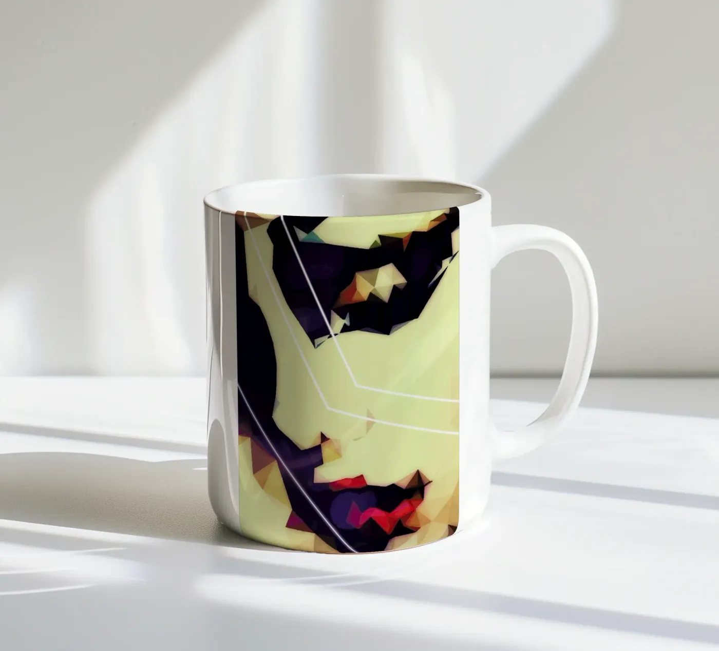 Trance ceramic mug by Mayka ienova