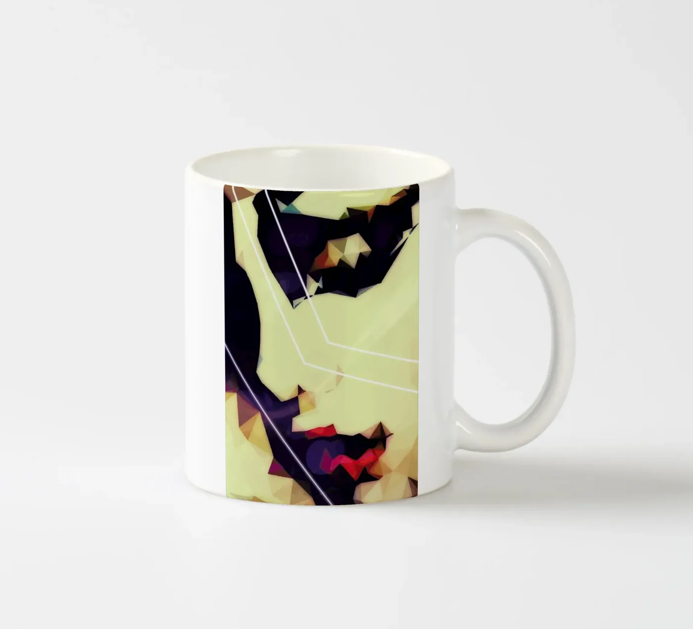 Trance ceramic mug by Mayka ienova