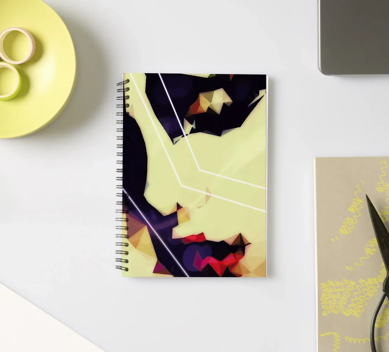 Trance spiral notebook by Mayka ienova