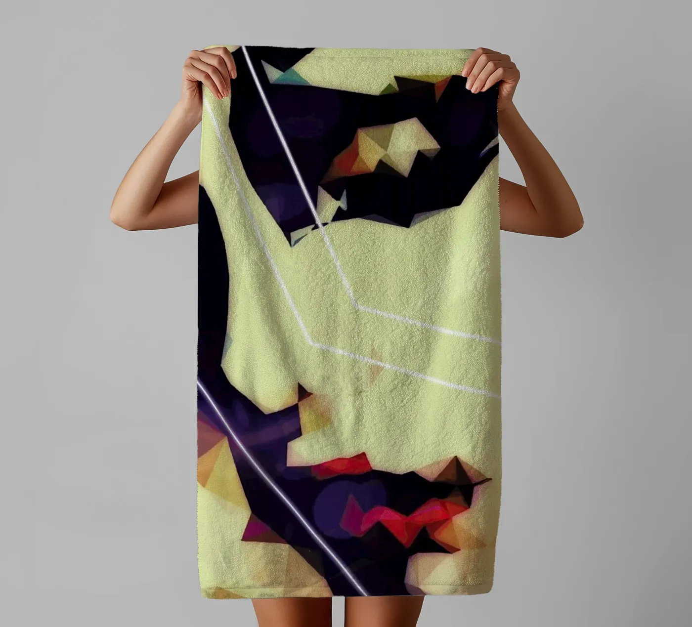 Trance badhanddoek van Mayka ienova