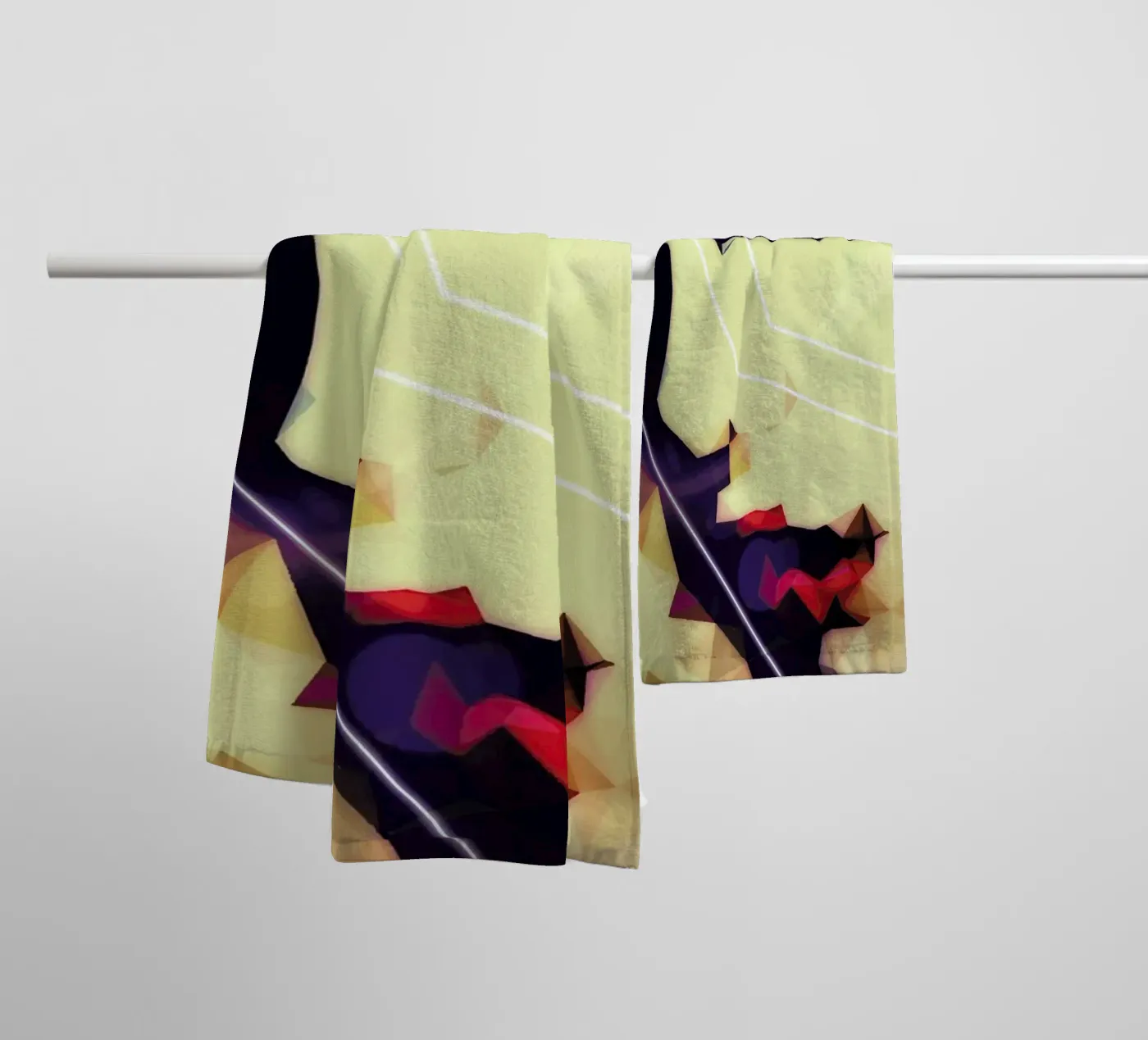 Trance badhanddoek van Mayka ienova