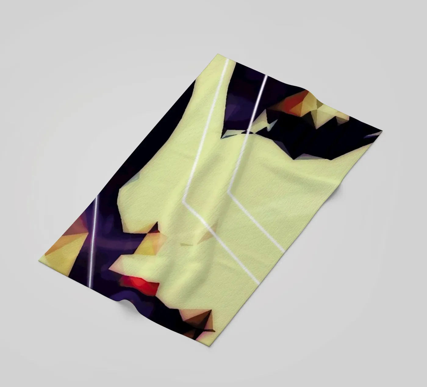 Trance beach towel by Mayka ienova