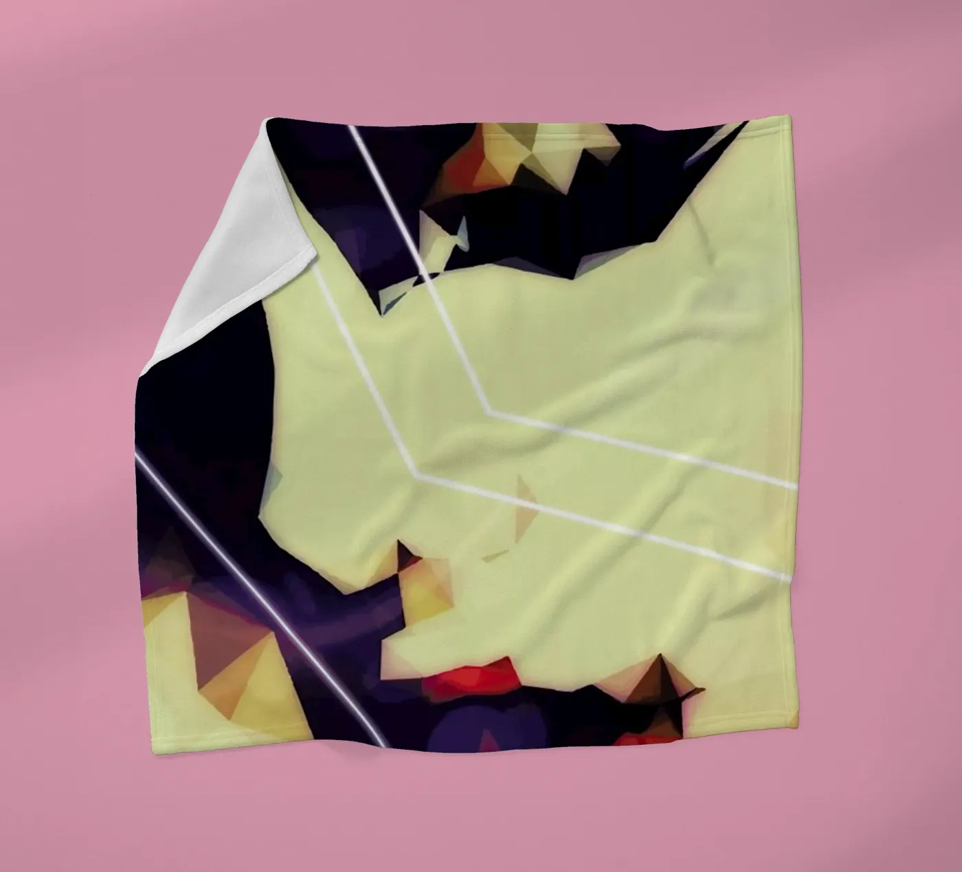 Trance fleece blanket by Mayka ienova