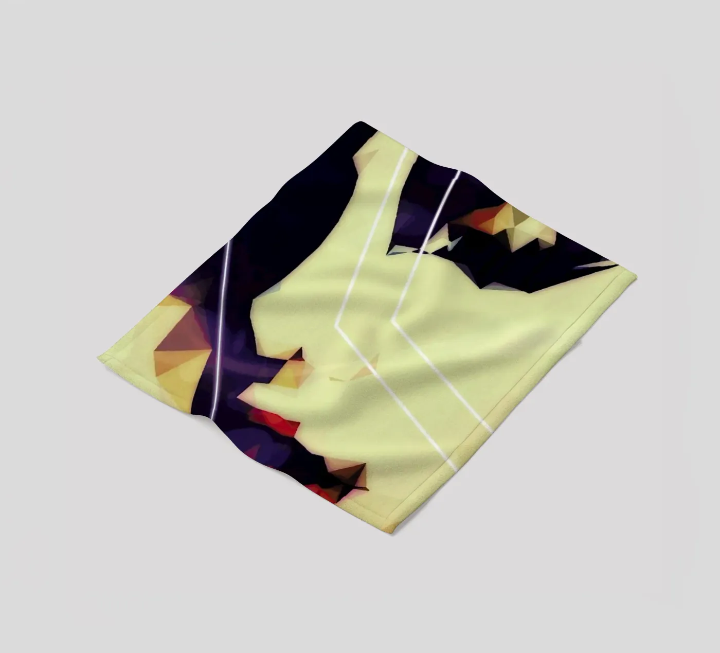 Trance fleece blanket by Mayka ienova