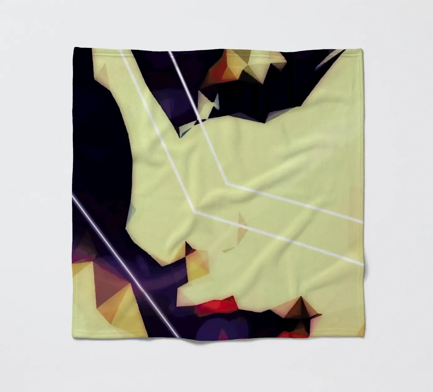 Trance fleece blanket by Mayka ienova